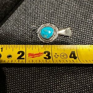 Blue Turquoise Earrings